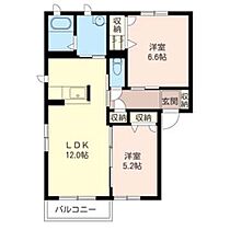 サン・メゾンＡ 00101 ｜ 埼玉県鴻巣市本宮町3-23（賃貸アパート2LDK・1階・53.56㎡） その2