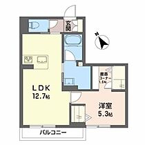 シャーメゾン　ブラボー 102 ｜ 山形県山形市小白川町１丁目5-11（賃貸アパート1LDK・1階・46.72㎡） その2