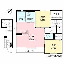 スピカ　テラス A0201 ｜ 熊本県熊本市東区桜木２丁目4-5（賃貸アパート2LDK・2階・63.28㎡） その2