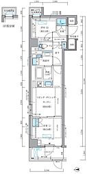 品川区東品川4丁目マンション 2LDKの間取図画像