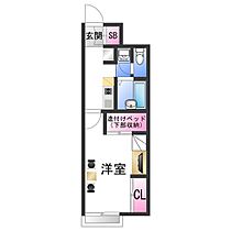 レオパレスグランドゥール太田  ｜ 和歌山県和歌山市太田（賃貸アパート1K・2階・23.61㎡） その2