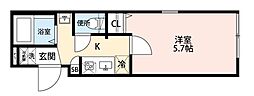 間取図画像 1K