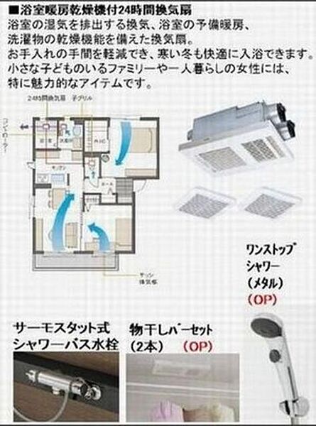 ドメイン24 00201｜千葉県流山市おおたかの森西２丁目(賃貸マンション2LDK・2階・72.14㎡)の写真 その9