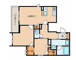 シャーメゾン南大塚 3階2LDKの間取り