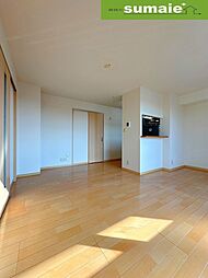 南海加太線 八幡前駅 徒歩19分の賃貸アパート 2階2LDKのリビング/ダイニング