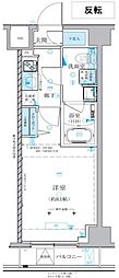 ベルシード池袋本町 1Kの間取図画像