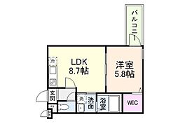 近鉄南大阪線 針中野駅 徒歩7分