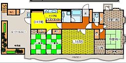ウィズ八王子レジデンス 4SLDKの間取図画像