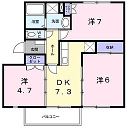 ひよこハイツII0 2階