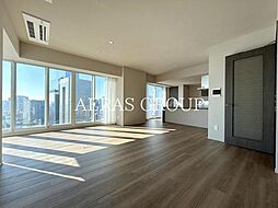 ブリリアタワー浜離宮 3105 31階2LDKのリビング/ダイニング