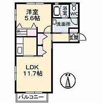 シャーメゾン　ジョイナス　Ｂ棟 B0103 ｜ 山口県下関市大坪本町38-3（賃貸アパート1LDK・1階・42.17㎡） その1