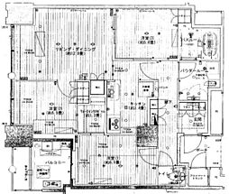 ワールドシティタワーズキャピタルタワーC1棟 3LDKの間取図画像