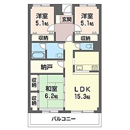 シポレックスハウス馬頭 00102 1階3LDKの間取り