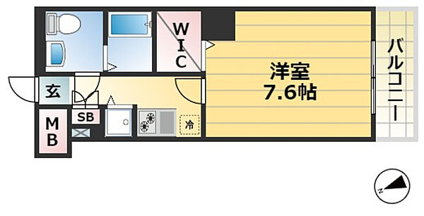 兵庫県神戸市中央区元町通５丁目(賃貸マンション1K・2階・25.08㎡)の写真 その2