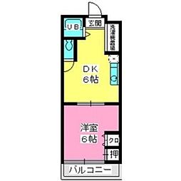 間取図画像 1DK