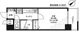メインステージ巣鴨 1Kの間取図画像
