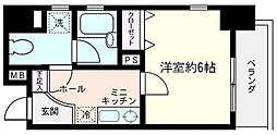 NSK2nd 1Kの間取図画像