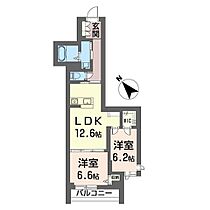 ラムール・ド・センケイII 00202 ｜ 神奈川県川崎市幸区小倉４丁目27-8（賃貸マンション2LDK・2階・60.25㎡） その2