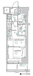 Raffistar中野本町 1DKの間取図画像