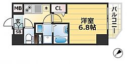JR東海道・山陽本線 元町駅 徒歩7分の賃貸マンション 13階1Kの間取り