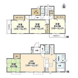 Kolet府中本町#05 1階4SLDKの間取り