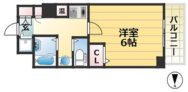 中山手ミオ壱番館 ｜兵庫県神戸市中央区中山手通６丁目(賃貸マンション1K・4階・21.00㎡)の写真 その2