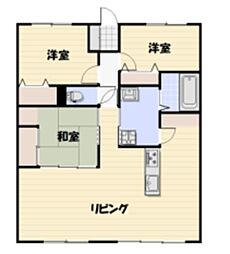 アドバンス東習志野 1階3SLDKの間取り