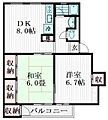 公社多摩川住宅ハ-9号棟5階6.0万円