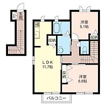 パティーナ 00201 ｜ 東京都小平市鈴木町２丁目618（賃貸アパート2LDK・2階・62.38㎡） その2