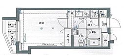 SIN-CityAZEST上板橋 1Kの間取図画像