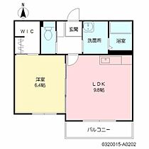 リュミエール A0202 ｜ 長崎県長崎市富士見町12-15（賃貸アパート1LDK・2階・40.10㎡） その2