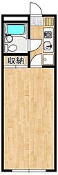 藤沢朝日町ダイカンプラザフクチハイツ 1Kの間取図画像