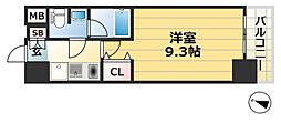 グレンパーク兵庫駅前 1Kの間取図画像