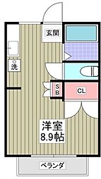 間取図画像 ワンルーム