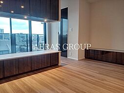 パークスフィア牛込神楽坂 11階ワンルームのリビング/ダイニング