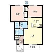 シャーメゾン西明石I A102 ｜ 兵庫県明石市沢野南町３丁目14-2（賃貸アパート2LDK・1階・54.00㎡） その2