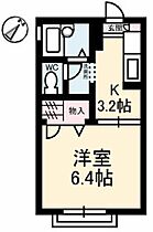 メゾン亜里奈II A0202 ｜ 鳥取県鳥取市行徳３丁目904-3（賃貸アパート1K・2階・23.15㎡） その2