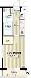 AtHomeRESIDENCE 1Kの間取図画像