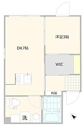 アヴニール西荻窪 1DKの間取図画像