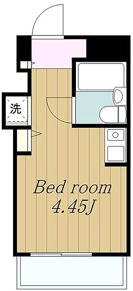 コンフォート長津田 119｜神奈川県横浜市緑区長津田４丁目(賃貸マンション1R・1階・14.72㎡)の写真 その2