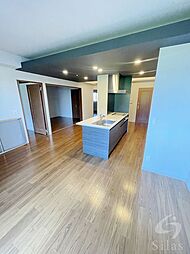 JR東海道・山陽本線 立花駅 徒歩13分の賃貸マンション 4階3LDKのリビング/ダイニング