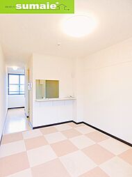 JR阪和線 六十谷駅 徒歩10分の賃貸アパート 1階1LDKのリビング/ダイニング