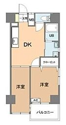 KOB5 2DKの間取図画像