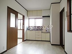 日美ハイム 1階2DKのリビング/ダイニング