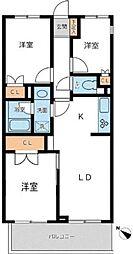 CASSIAたまプラーザ 2SLDKの間取図画像