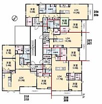 アントゥール　Ｂ棟 B0207 ｜ 岡山県倉敷市西阿知町963-1（賃貸マンション1LDK・2階・56.10㎡） その5