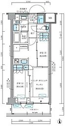 品川区東品川4丁目マンション 2LDKの間取図画像