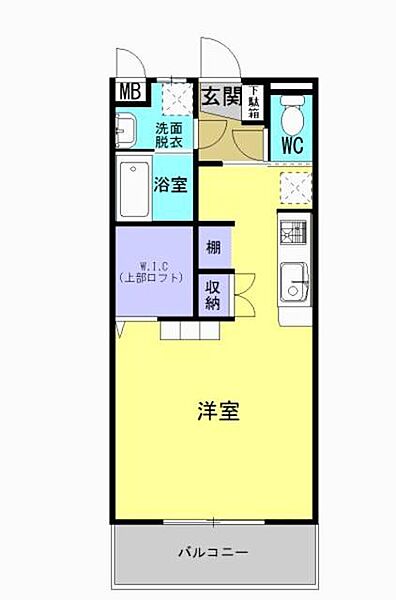 パラシオ末広 405｜宮崎県宮崎市末広２丁目(賃貸マンション1R・4階・31.98㎡)の写真 その2