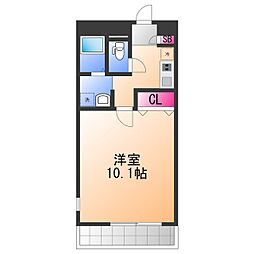 南海泉北線 和泉中央駅 徒歩27分の賃貸アパート 2階1Kの間取り