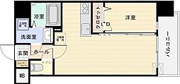 LIBERTYRTENJIN1 1LDKの間取図画像